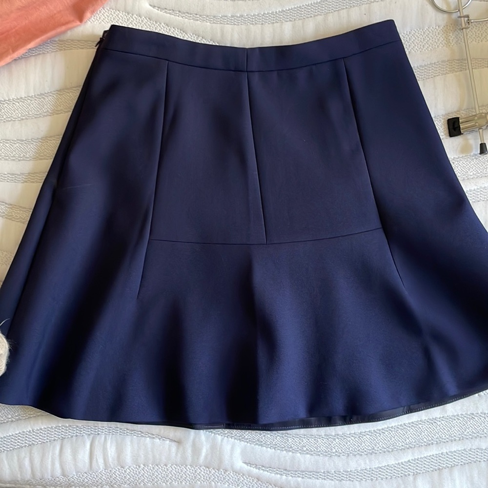 Jcrew navy skirt
